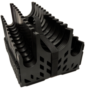 RV Full Hookups Tamer  3-in-1 Sewer Hose Support, Water Hose, Power Cord Cradles