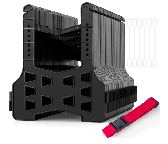 BOYISEN RV Sewer Hose Support 10 FT - Height Adjustable for Faster Dumping