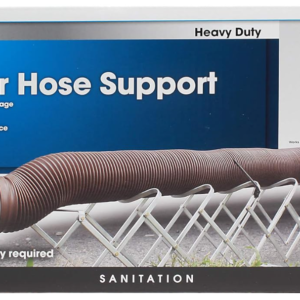 Camco Aluminum Sewer Hose Support | Up to 10' | Strap Kit | Durable & Lightweight