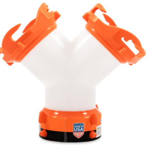 Camco RhinoFLEX RV Wye Sewer Hose Fitting | Swivel Ends, Gaskets