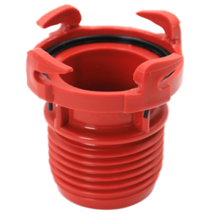 Valterra F02-3101 RV Drain Hose Connection EZ Coupler Adapter - Red