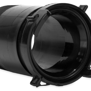 Camco 39422 3" Sewer Fitting, Permanent Plumbing Adapter - Silver