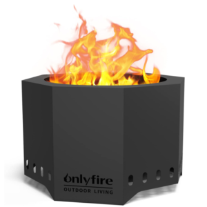 Onlyfire 26 Smokeless Fire Pit with Ash Pan - Outdoor Bonfire