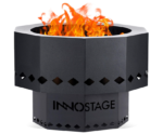INNO STAGE 13" Smokeless Fire Pit: Low Smoke, Portable Design