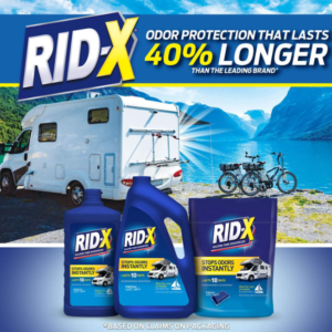 RID-X Holding Tank Deodorizer Pacs - RV, Boats, & Portables, Fresh Scent - 8 Count