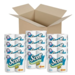 Scott Rapid Dissolve Bath Tissue: 4 Rolls x 24 Packs