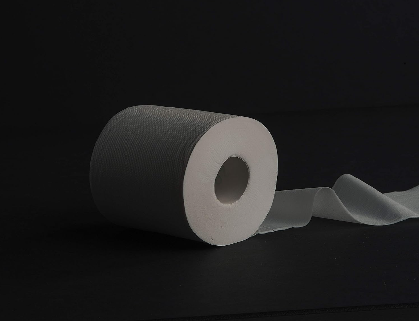 LUXSOFT Premium 3-Ply Luxury Toilet Paper 6-Pack - Quick Dissolve - White