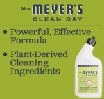 MRS. MEYER'S CLEAN DAY Toilet Bowl Cleaner, Lemon Verbena, 24 oz