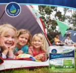 Biodegradable RV Toilet Paper: 2-Ply, 8 Rolls, 500 Sheets - Septic Tank Safe