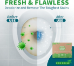 Toilet Bowl Cleaner Strips: 60 Count, Eco-friendly, Non-toxic, Septic Safe