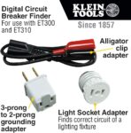 Klein Tools 69411 Circuit Breaker Finder Accessory Kit with Leads & Adapters