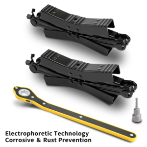 Camper Wheel Chock Sets | Heavy Duty | Double Speed | RV Tire Lock | Fits 3.5”-12