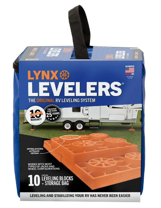 Tri-Lynx 00015 Lynx Levelers: 10-Pack in Vibrant Orange