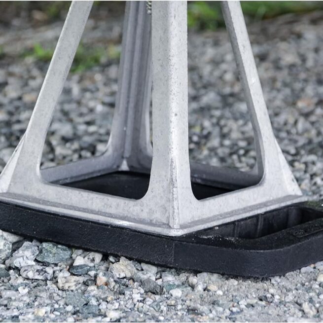 Camco Stabilizer Jack Flex Pads - Prevent Sinking | UV Resistant | 4 Pack (44591)