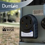 50 AMP RV Surge Protector Plug - Camper Circuit Power Extension Cord