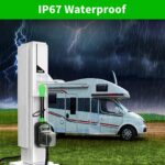 EyGde 30A RV Adapter: Surge Protector, Patented Male to Female Plug