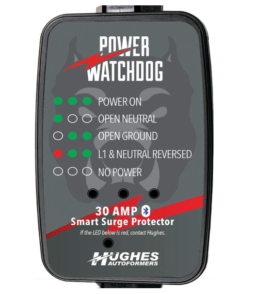 Power Watchdog PWD30: Bluetooth 30A Surge Protector, Portable