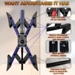 RVPNR Camper X-Chock Stabilizer: Adjustable, Hex Socket, Password Locks