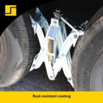 Stromberg Carlson JBP-T217.2 Tandem Axle T-Chock - RV Wheel Chock (2-Pack)