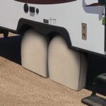 Leader Accessories 4-Pack Tire Covers - Heavy Duty Waterproof - Universal Fit - Tan