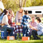 Trailer Jack Blocks 4 Pack: RV Camper Leveling Blocks for Tongue Jacks & Stabilizers