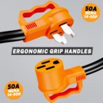 CARMTEK RV Surge Protector 50A - Integrated Circuit Analyzer & Surge Protection