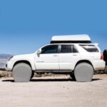 Explore Land Tire Covers 4 Pack - Tough Wheel Protector for Truck, SUV, Trailer