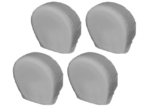 Explore Land Tire Covers 4 Pack - Tough Wheel Protector for Truck, SUV, Trailer