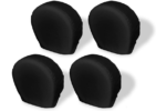 Explore Land Tire Covers 4 Pack - Tough, Universal, Black