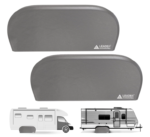 Leader Accessories Double Axle RV Tire Cover 27"-29" Waterproof Grey 2pcs