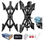 RVPNR Camper X-Chock Stabilizer: Adjustable, Hex Socket, Password Locks