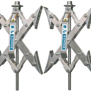 X-Chock Wheel Stabilizer Pair: One-Handle Design | 28012