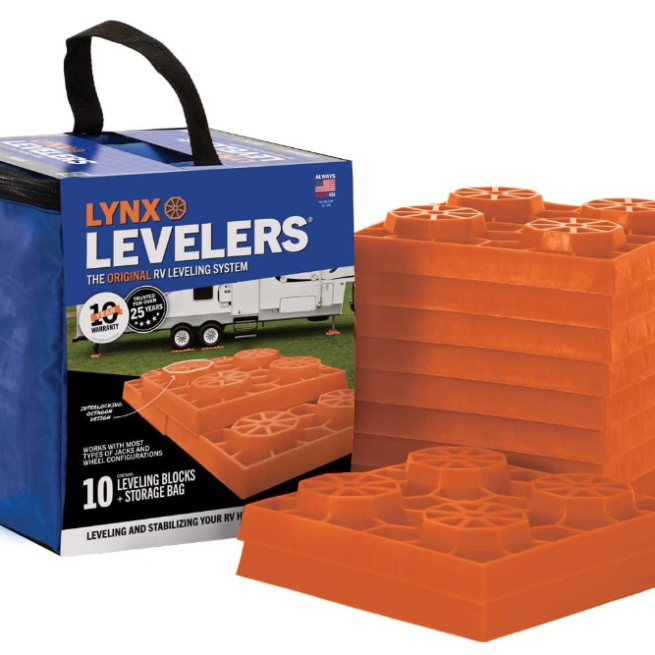 Tri-Lynx 00015 Lynx Levelers: 10-Pack in Vibrant Orange
