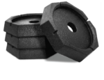 SnapPad Xtra (4-Pack) | RV Leveling: 9” Jack Feet, 61% More Stability | 5lbs/Pad | 11” Width
