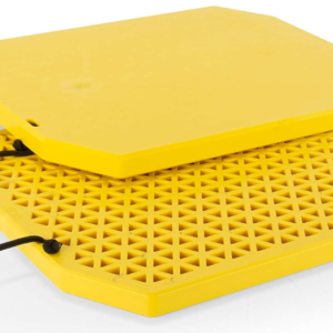 Camco XL Jack Pads | Stop RV Sinking | 17”x15”x1” | 2-Pack