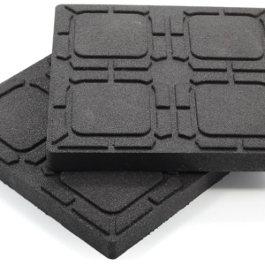 Camco Camper Leveling Block Flex Pad - Non-Slip, Weatherproof - 8.5” x 8.5”, 2-Pk