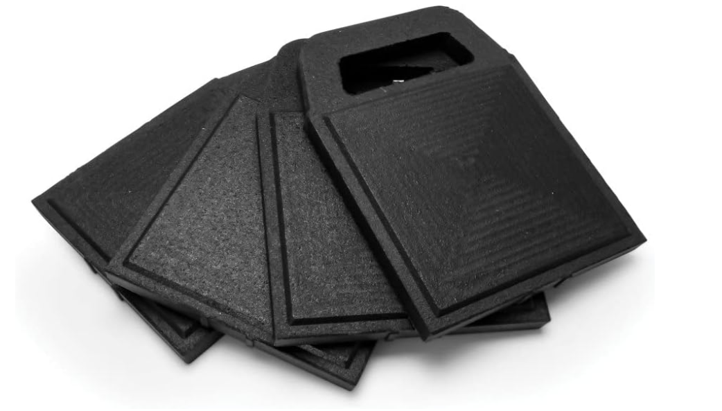 Camco Stabilizer Jack Flex Pads - Prevent Sinking | UV Resistant | 4 Pack (44591)